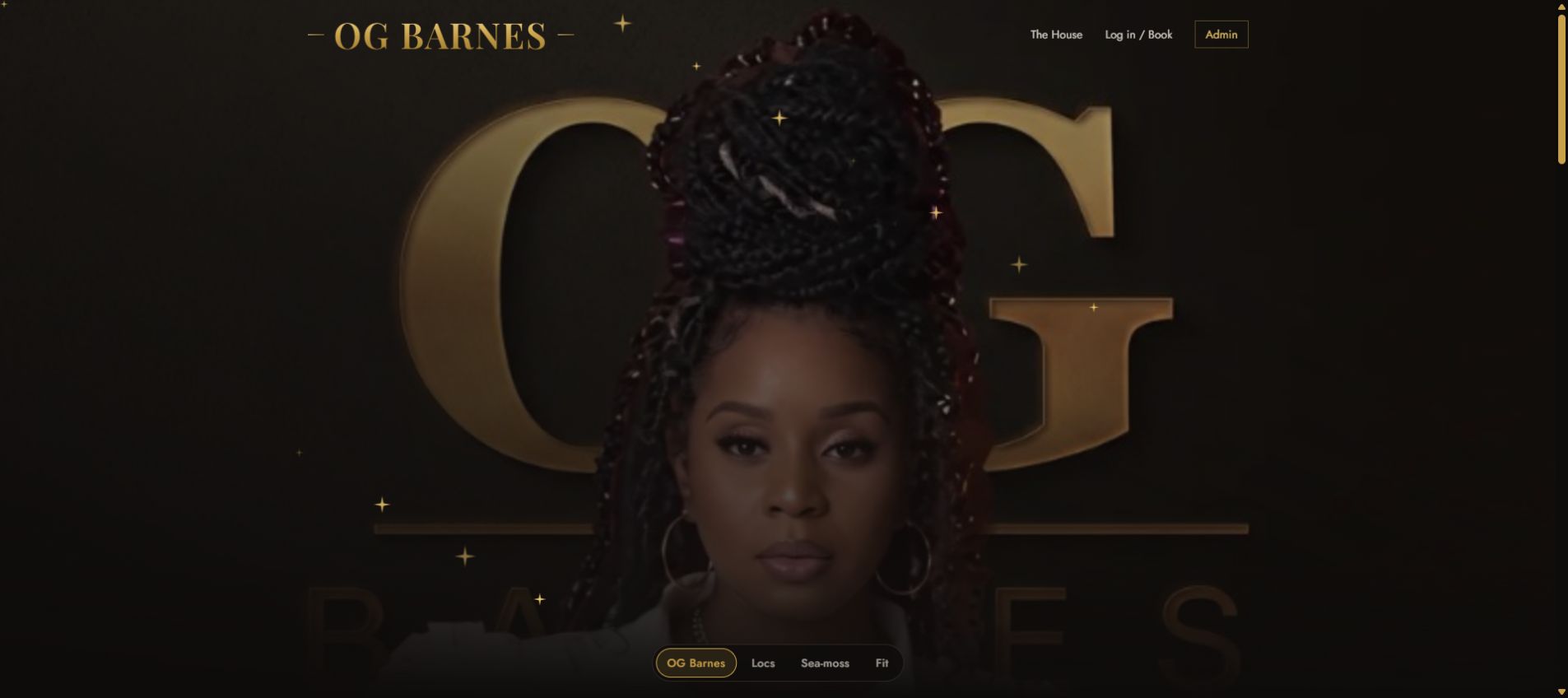 OG Barnes website preview