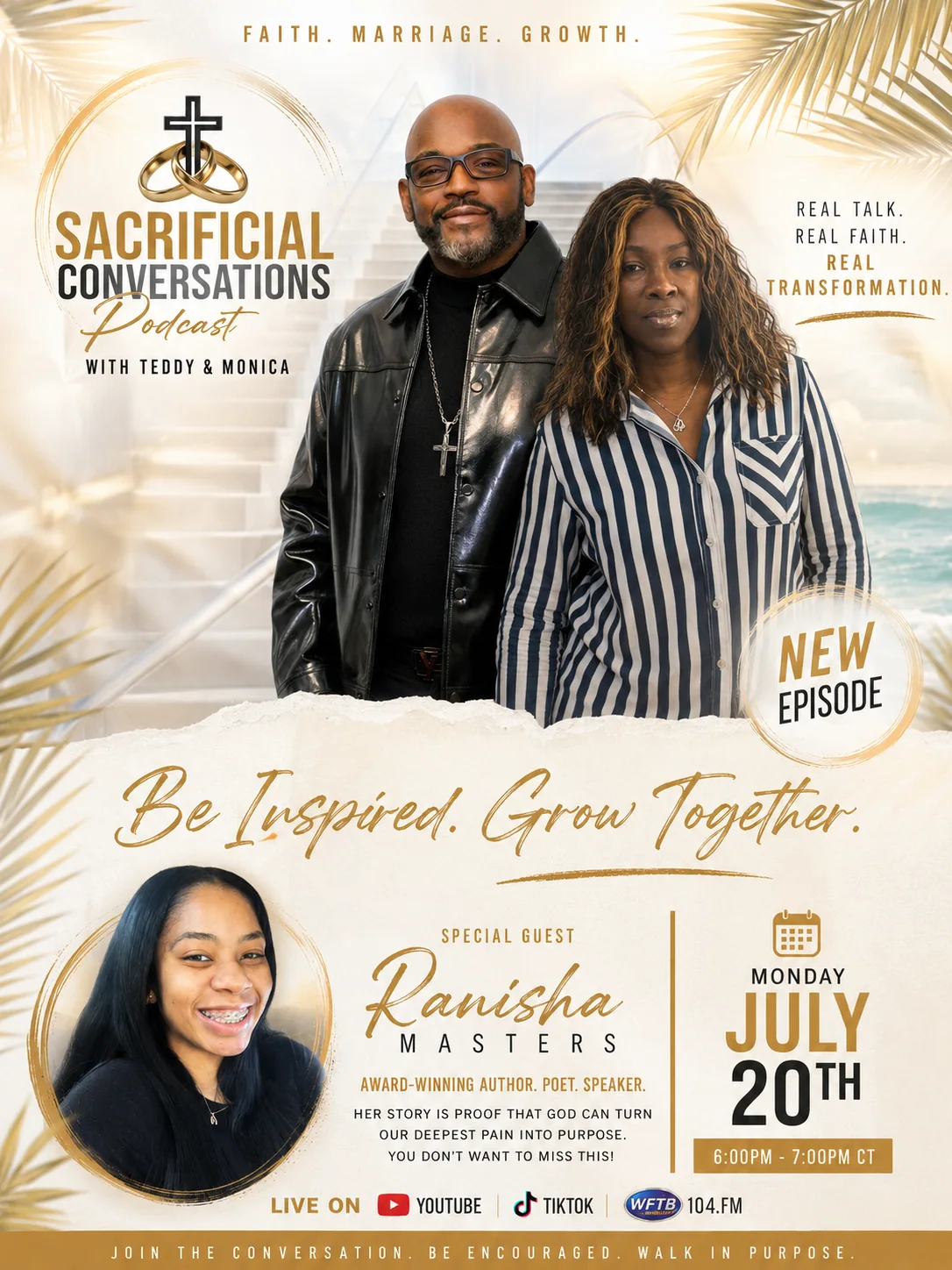 Sacrificial Conversations new episode campaign flyer